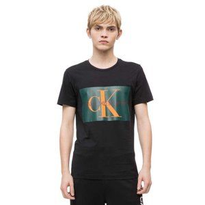 Calvin Klein pánské černé tričko Monogram - XL (901)
